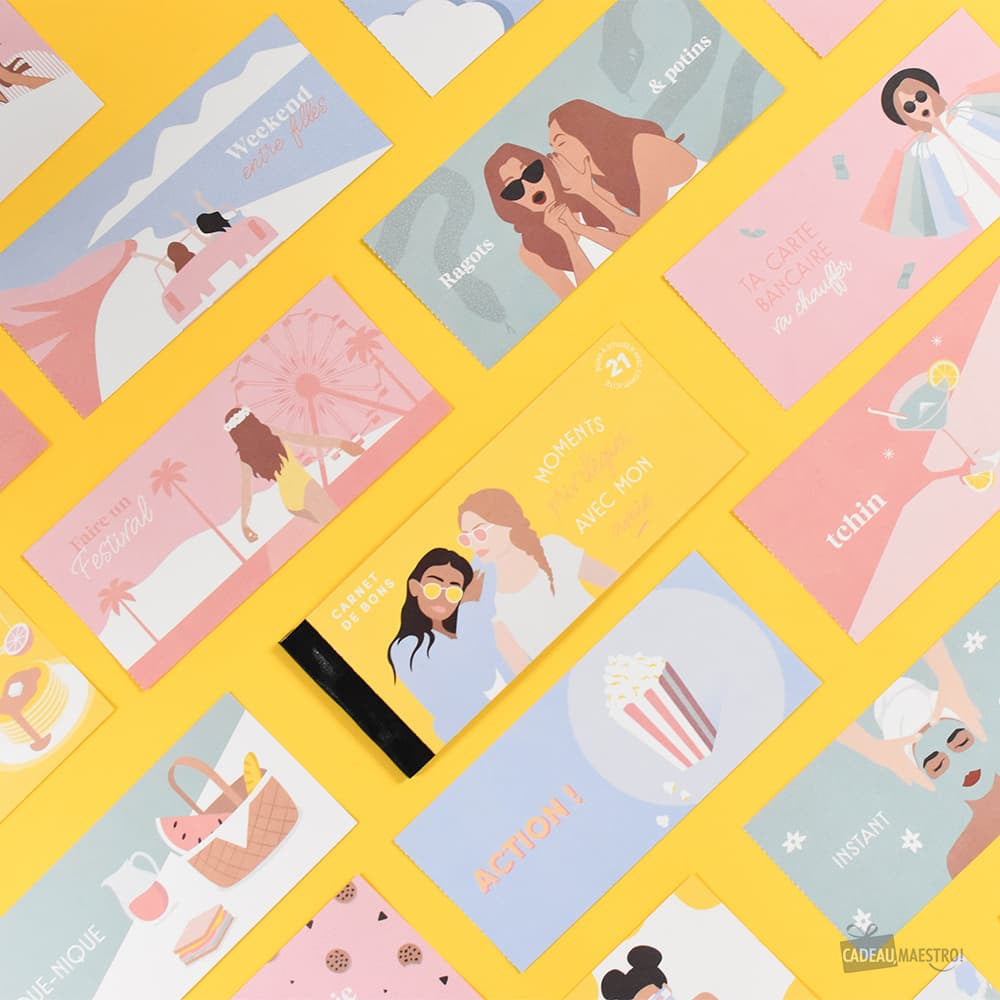 Carnet de Bons Meilleures Amies - Carnets de Bons