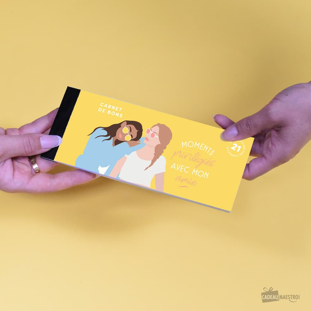 Carnet de Bons Meilleures Amies - Carnets de Bons