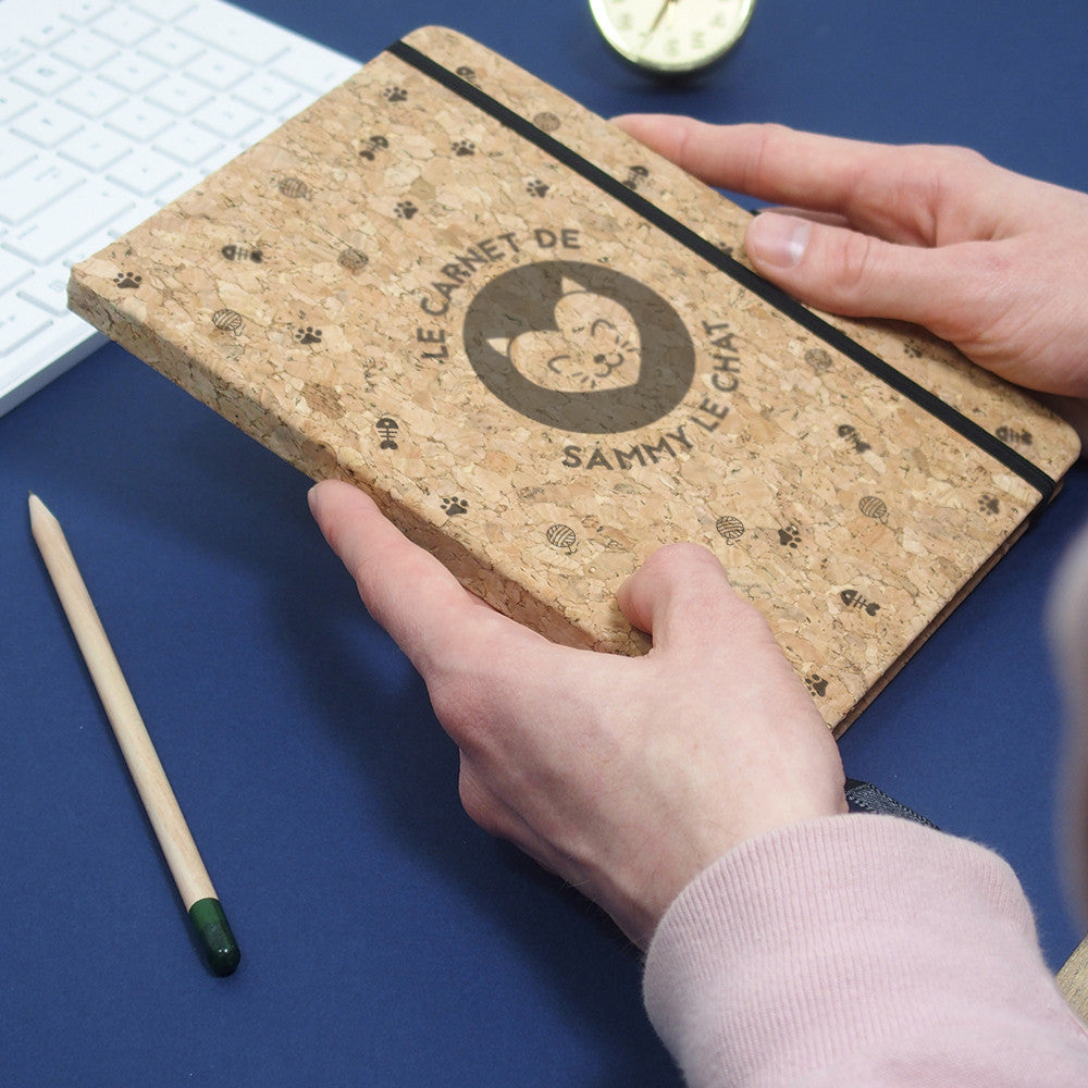 Carnet de Suivi en Liège pour Chat à Personnaliser - Carnet Personnalisé