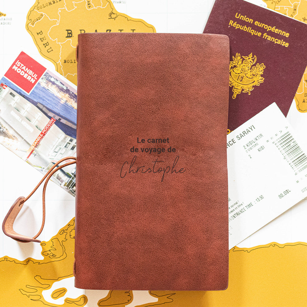 Carnet de Voyage à Personnaliser - Carnet Personnalisé