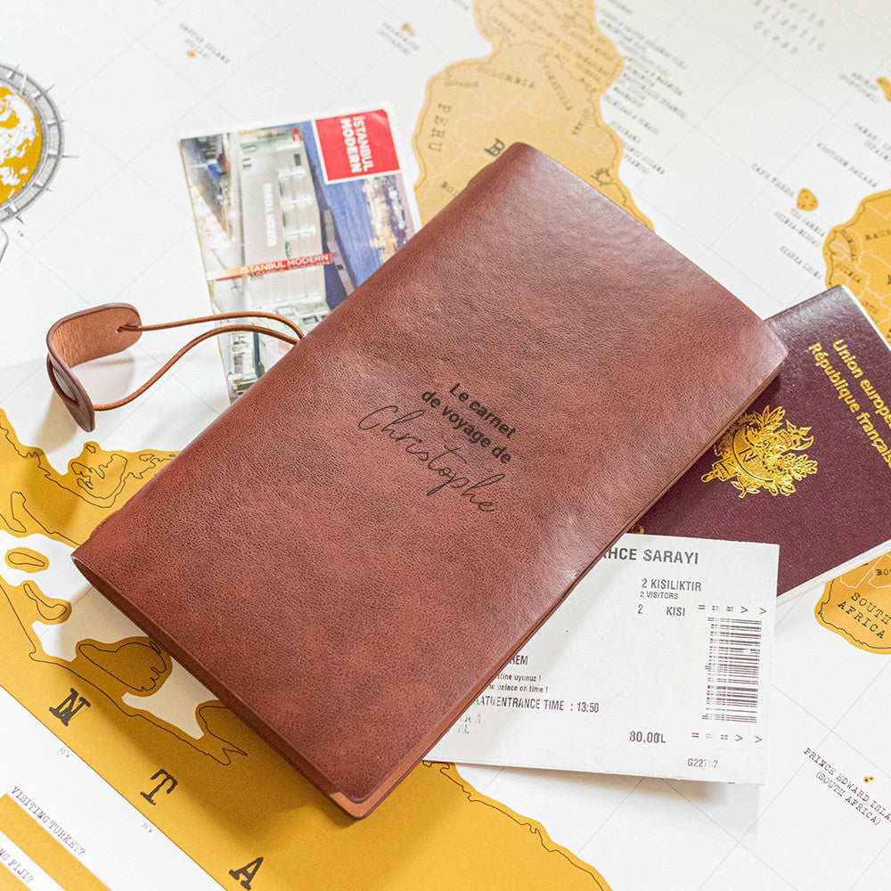 Carnet de Voyage à Personnaliser - Carnet Personnalisé