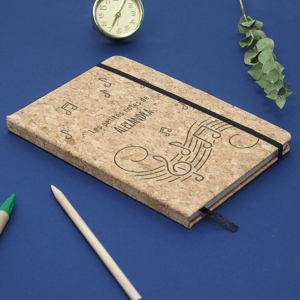 Carnet en Liège de Musique à Personnaliser - Carnet Personnalisé CadoMaestro