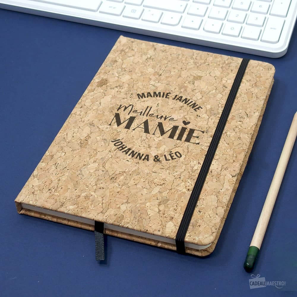 Carnet en Liège Meilleure Mamie à Personnaliser - Carnet Personnalisé CadoMaestro