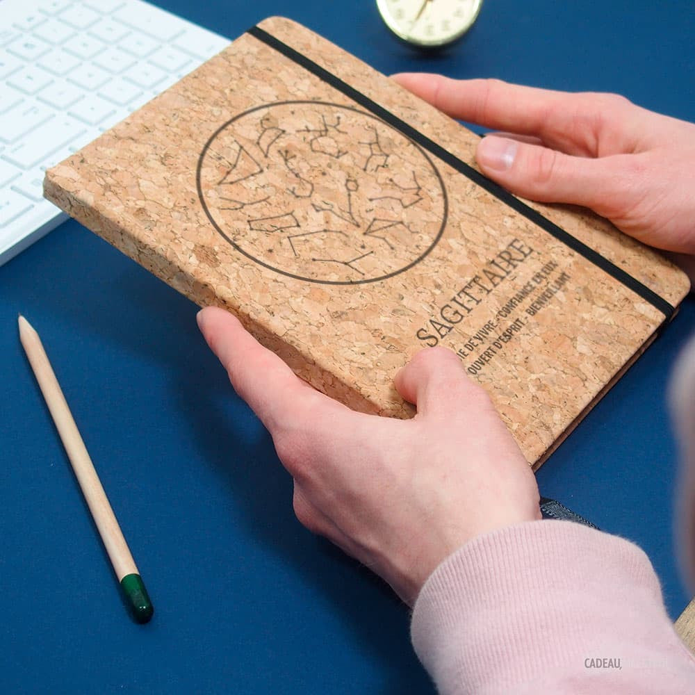 Carnet en Liège Zodiaque à Personnaliser - Carnet Personnalisé
