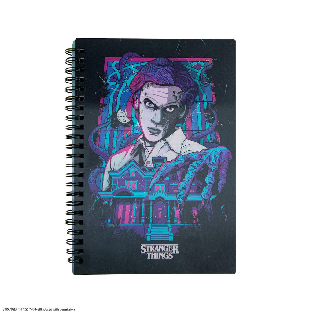 Carnet Lenticulaire Vecna - Stranger Things Noir