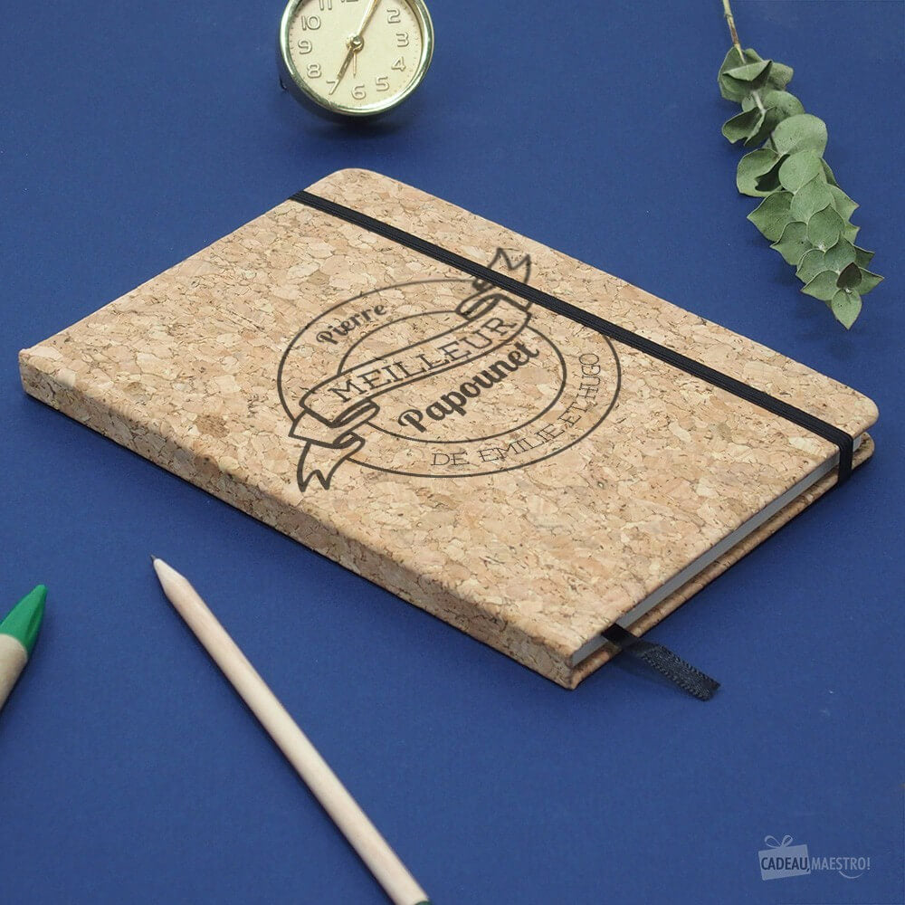 Carnet en Liège Meilleur Papa à Personnaliser - Carnet Personnalisé CadoMaestro