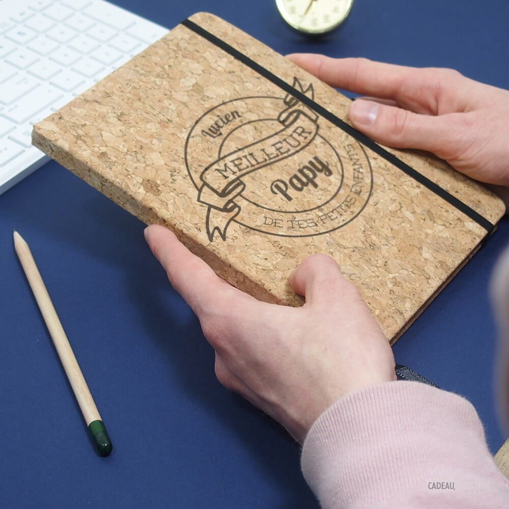 Carnet en Liège Meilleur Papy à Personnaliser - Carnet Personnalisé CadoMaestro