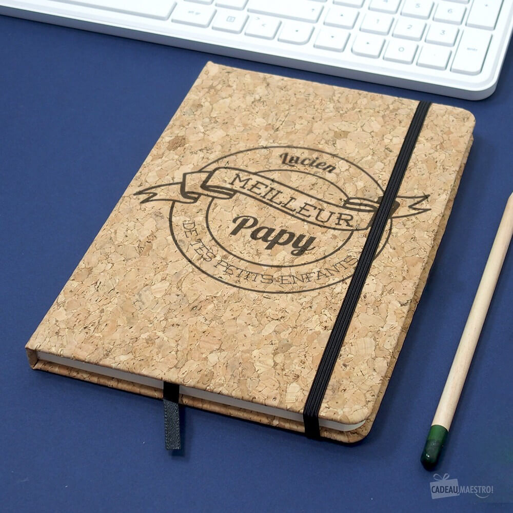 Carnet en Liège Meilleur Papy à Personnaliser - Carnet Personnalisé CadoMaestro