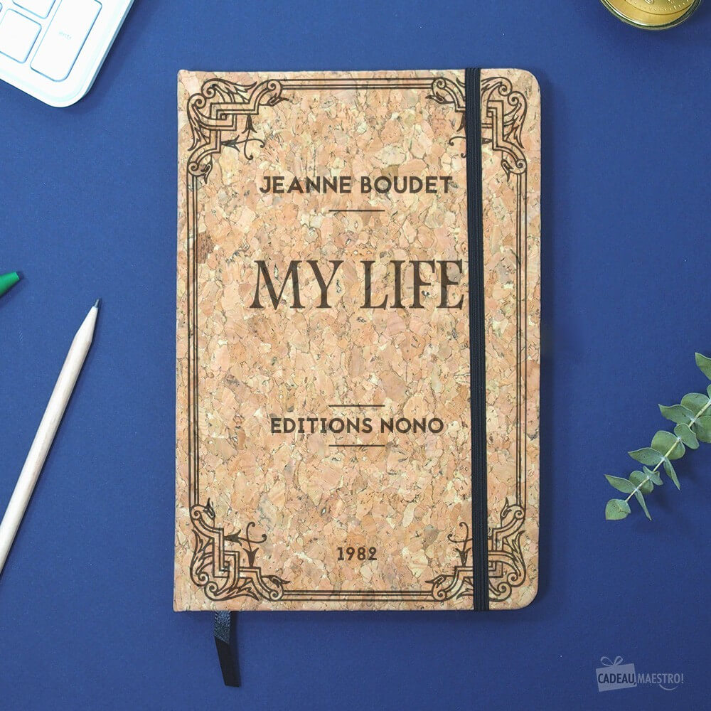 Carnet en Liège My Life à Personnaliser - Carnet Personnalisé