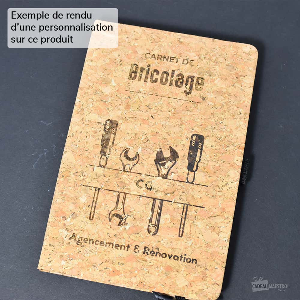 Carnet en Liège Les Recettes de Papa à Personnaliser - Carnet Personnalisé CadoMaestro