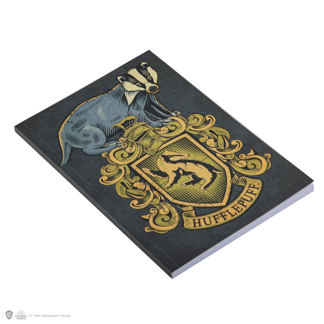 Carnet Poufsouffle - Harry Potter Noir