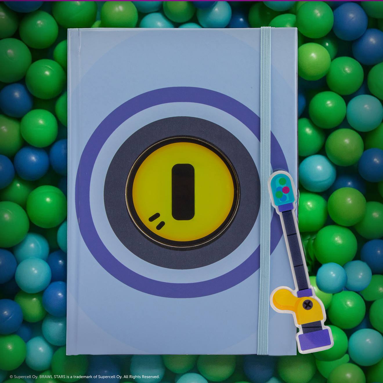Carnet Rico - Brawl Stars Bleu