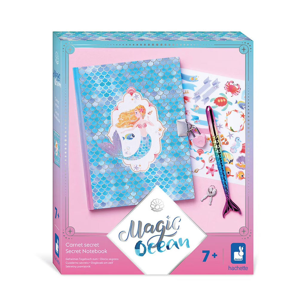 Carnet secret sirène Janod Magic Ocean Janod