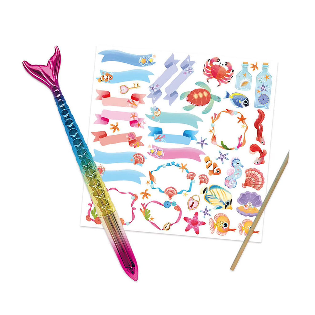 Carnet secret sirène Janod Magic Ocean Janod