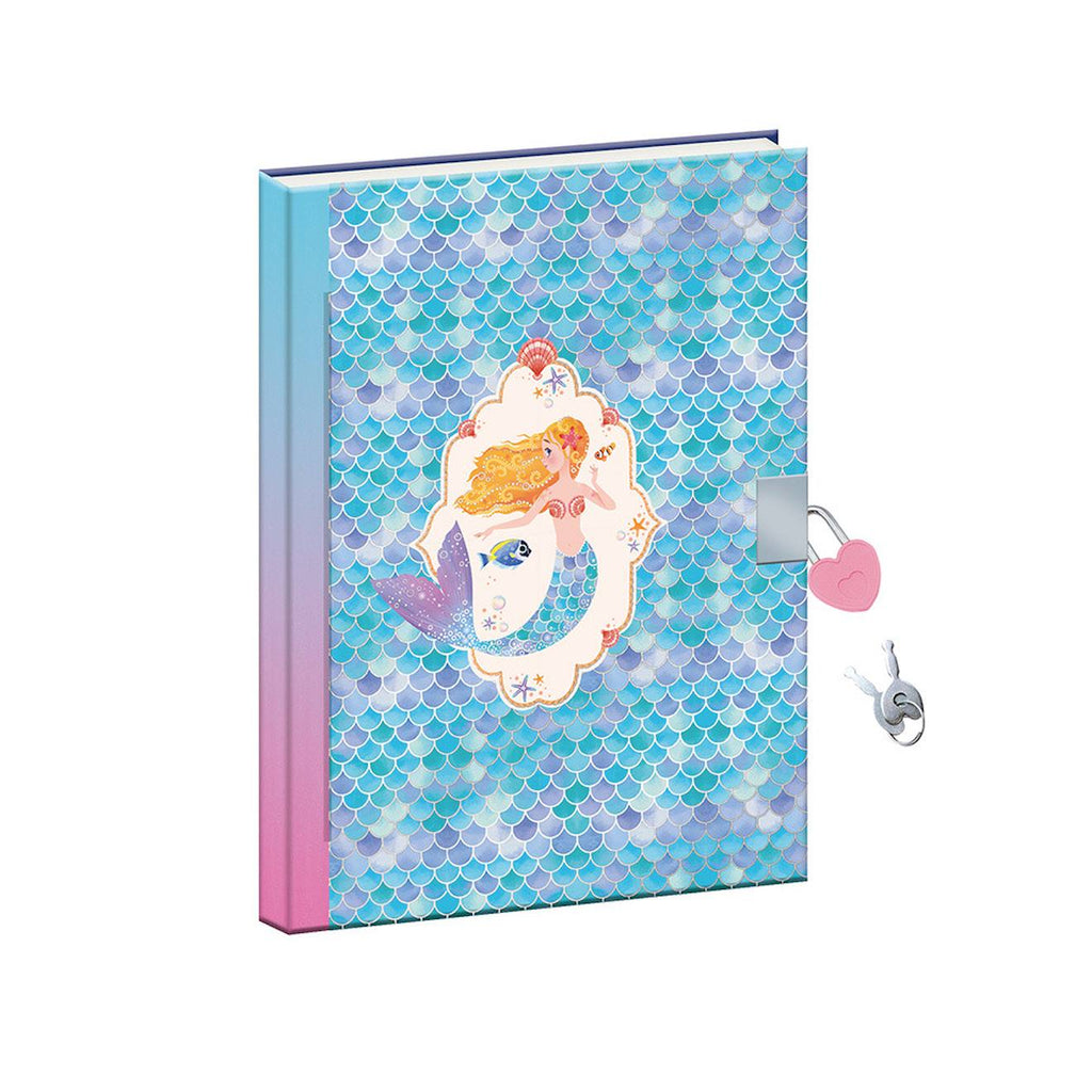 Carnet secret sirène - magic océan multicolore