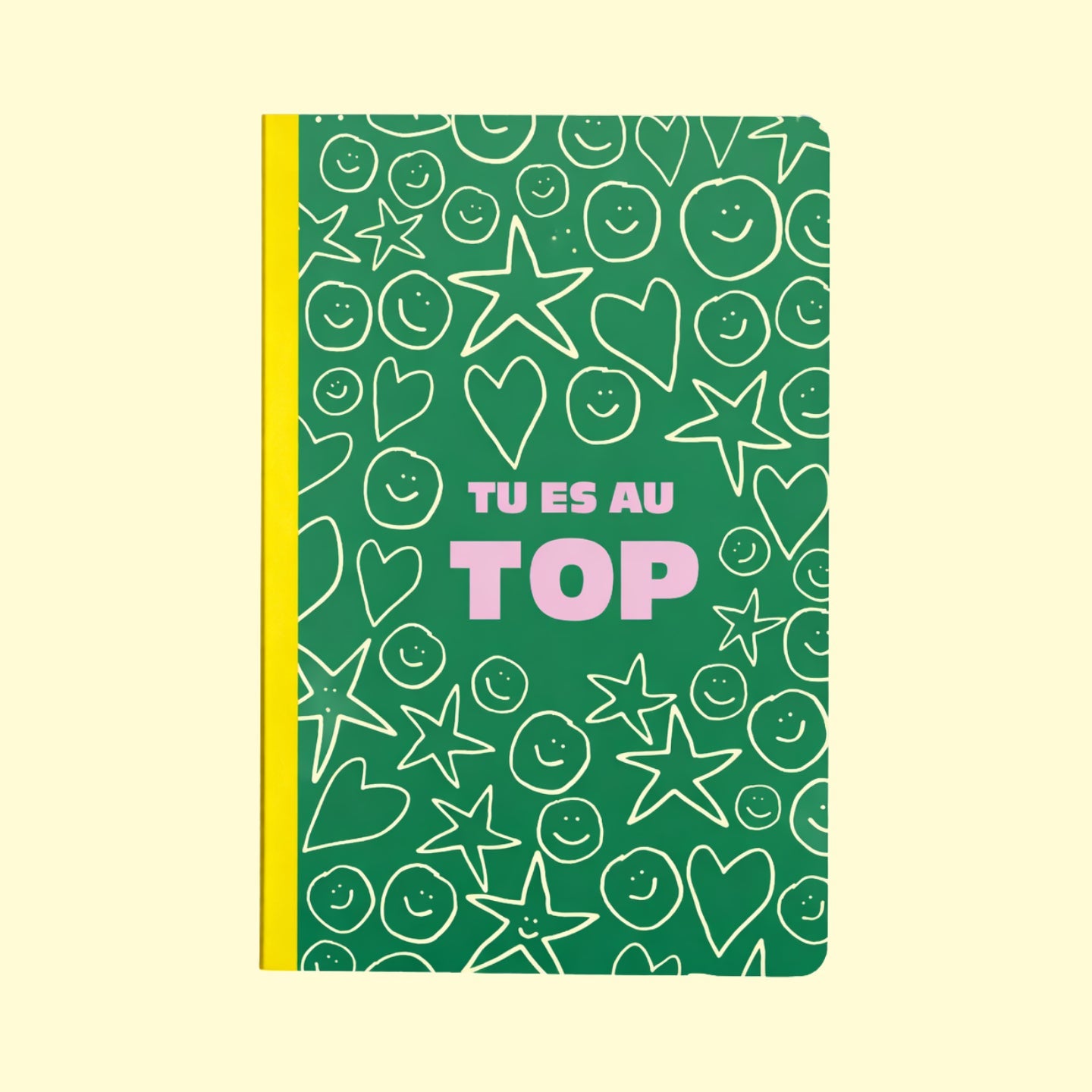 Couverture du carnet Tu es au top en gros plan