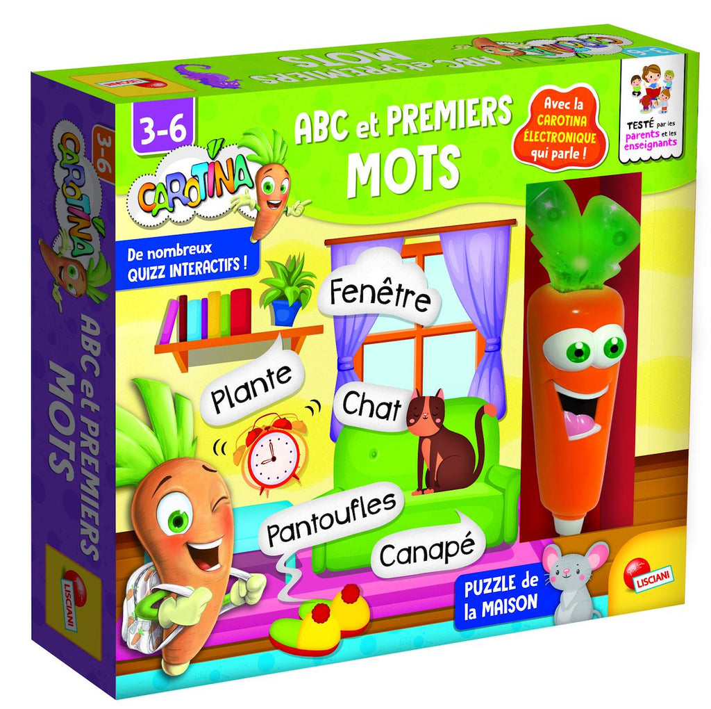 Carotina stylo parlant abc & premiers mots multicolore