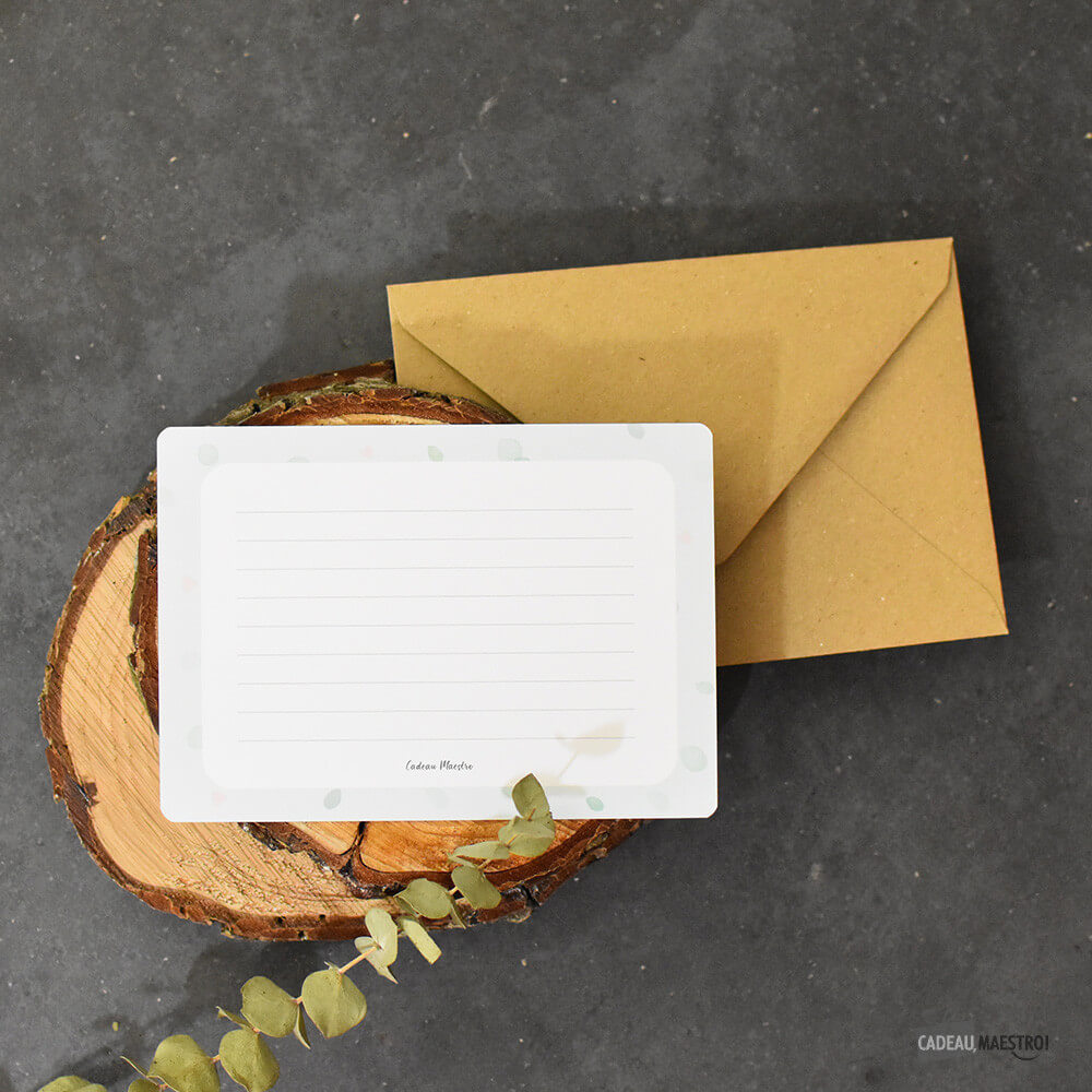 Carte Merci - Carte Anniversaire CadoMaestro