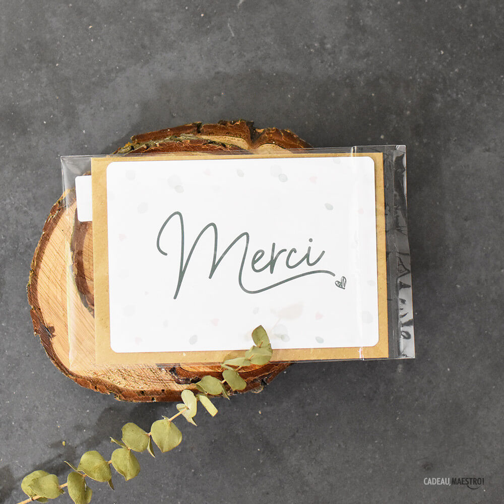 Carte Merci - Carte Anniversaire CadoMaestro