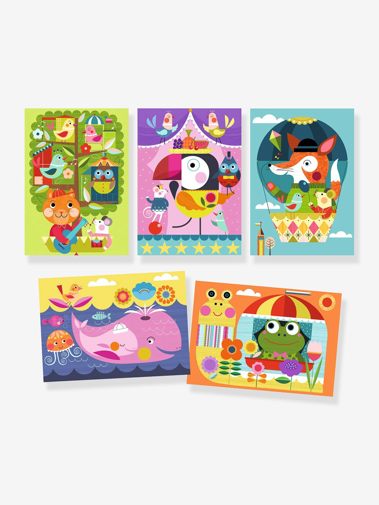 Cartes à gratter - c'est rigolo à découvrir - multicolore