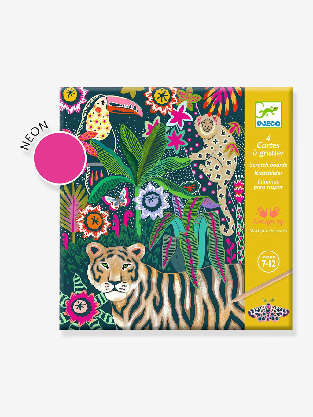 Cartes à gratter - rococo