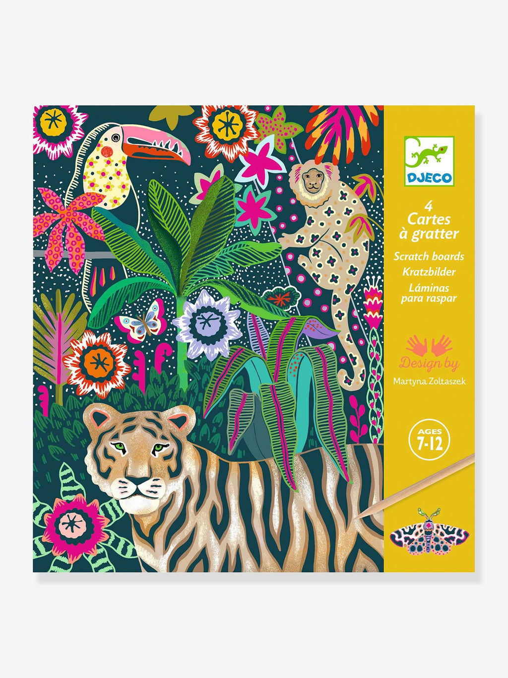 Cartes à gratter - rococo
