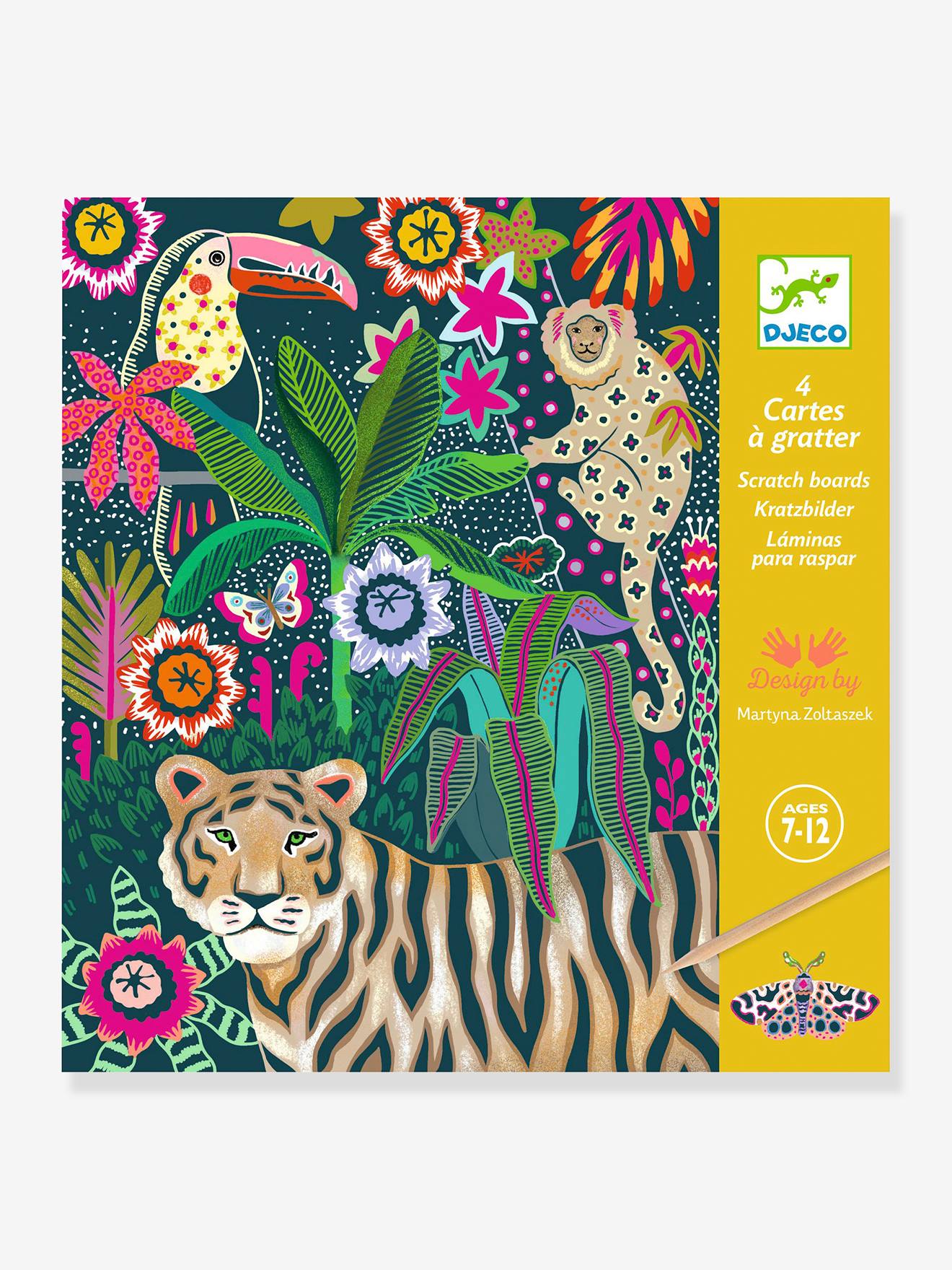 Cartes à gratter - rococo