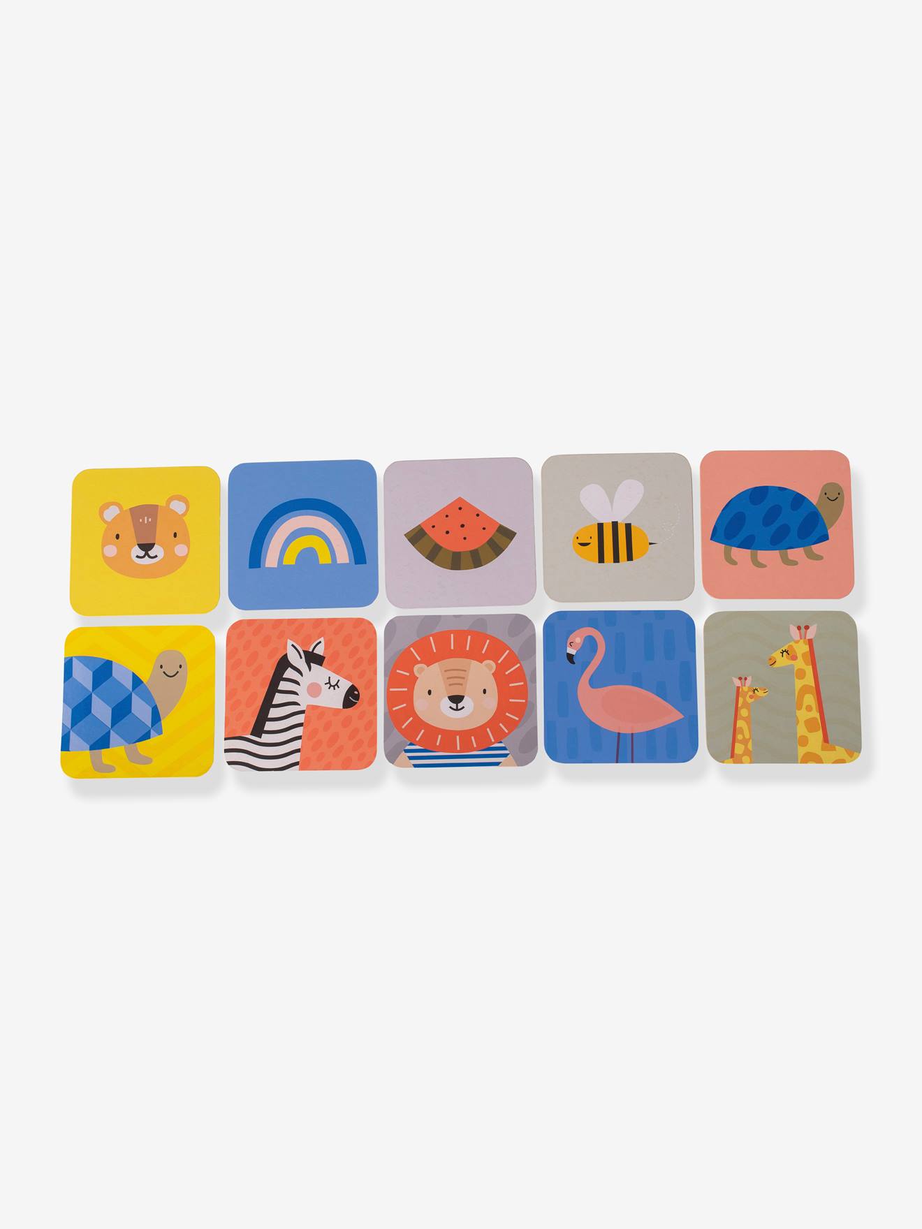 Cartes d'activités - multicolore