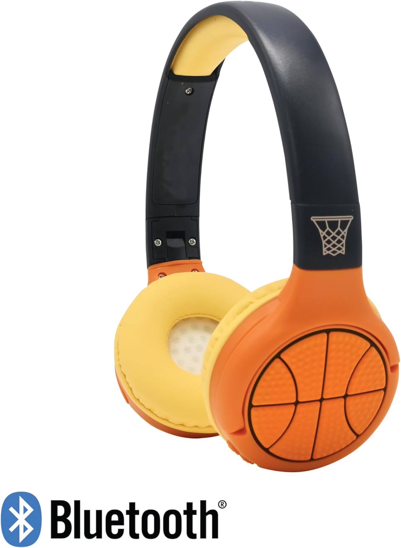 Casque 2 en 1 basketball Bluetooth et filaire avec limitation de son multicolore