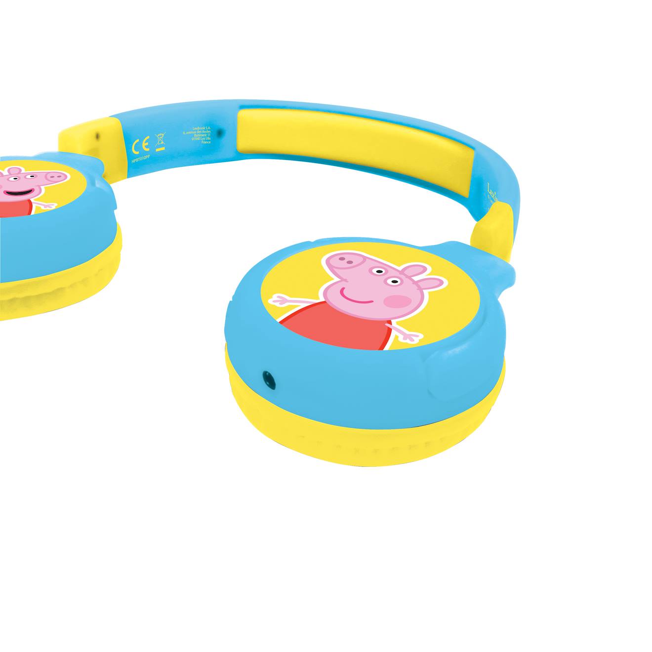 Casque 2 en 1 Peppa Pig Bluetooth et filaire confortable et pliable avec limitation de son multicolore