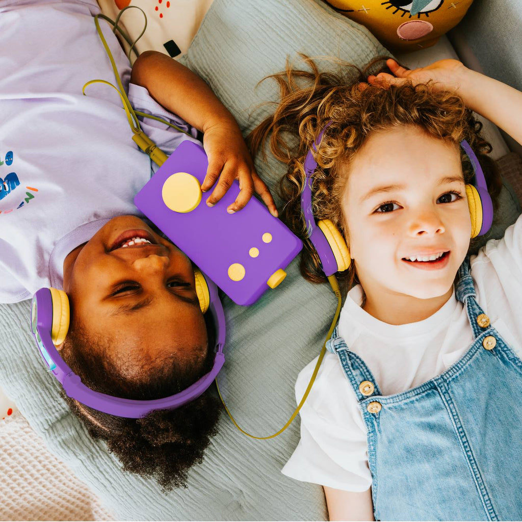 Casque audio - compatible avec ma fabrique à histoires - pour enfants dès 3 ans violet