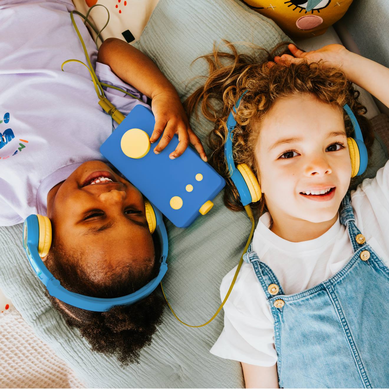 Casque audio - compatible avec ma fabrique à histoires - pour enfants dès 3 ans bleu