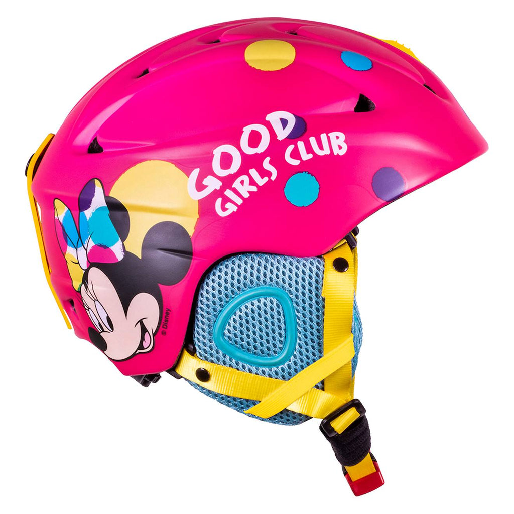 Casque de ski enfant Minnie rose/turquoise/jaune