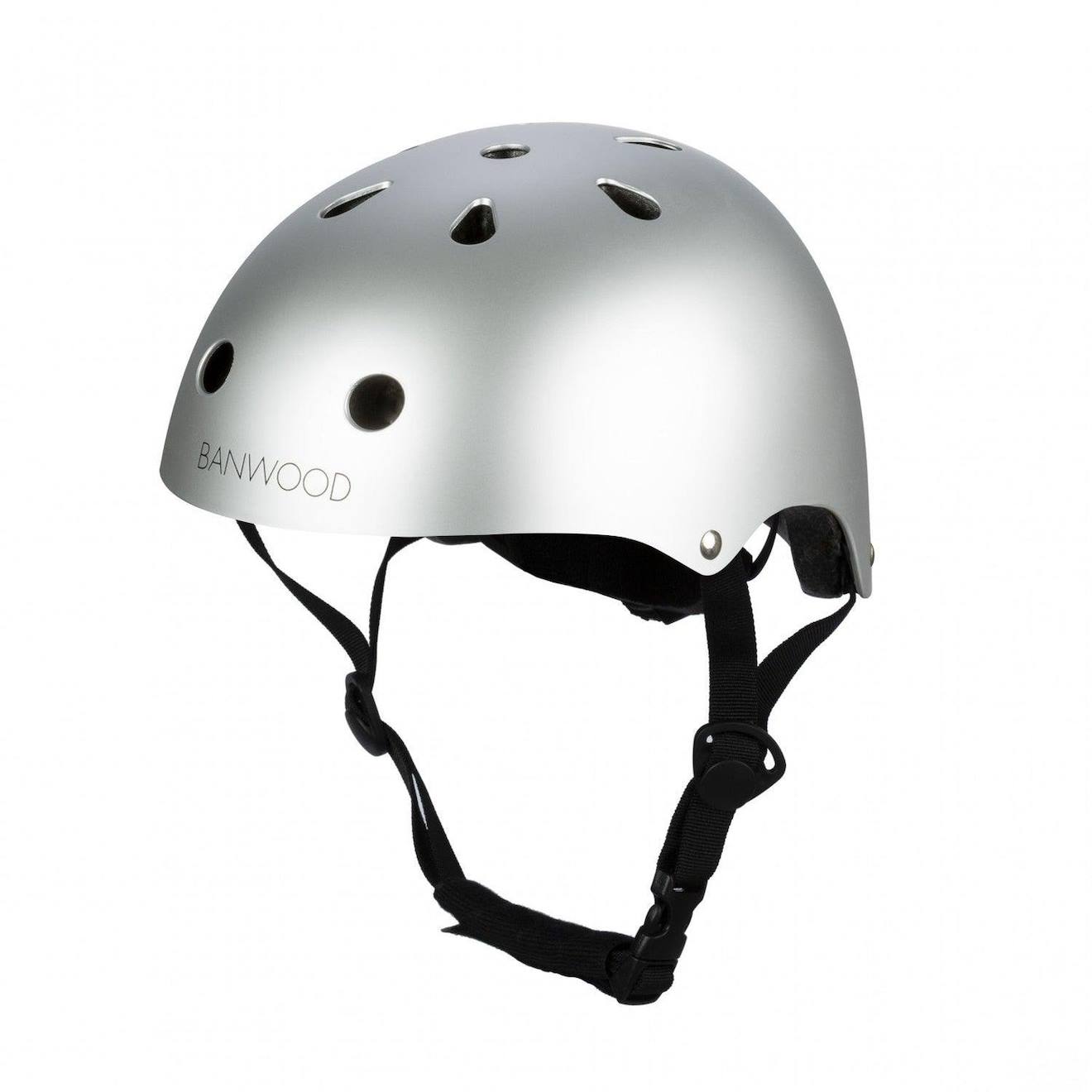 Casque de vélo abs pour enfants de 3 à 7 ans protection chrome
