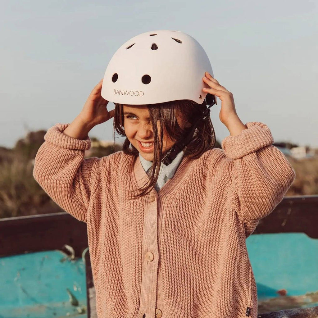 Casque de vélo abs pour enfants de 3 à 7 ans protection rose