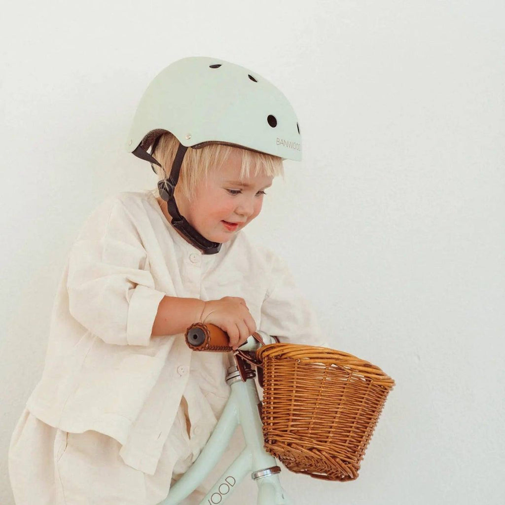 Casque de vélo abs pour enfants de 3 à 7 ans protection menthe