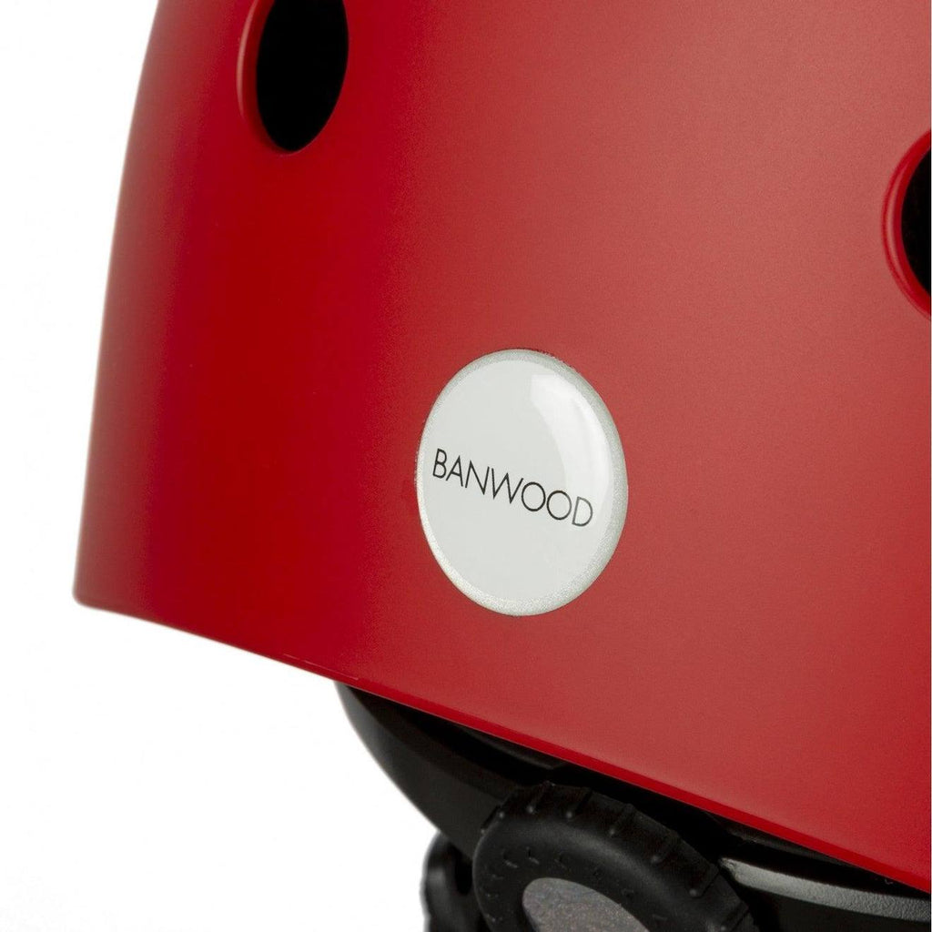 Casque de vélo abs pour enfants de 3 à 7 ans protection rouge