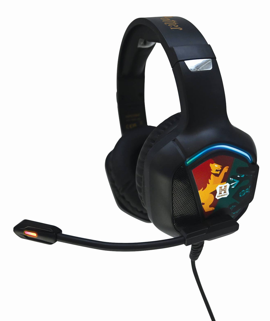 Casque gaming filaire lumineux Harry Potter multicolore