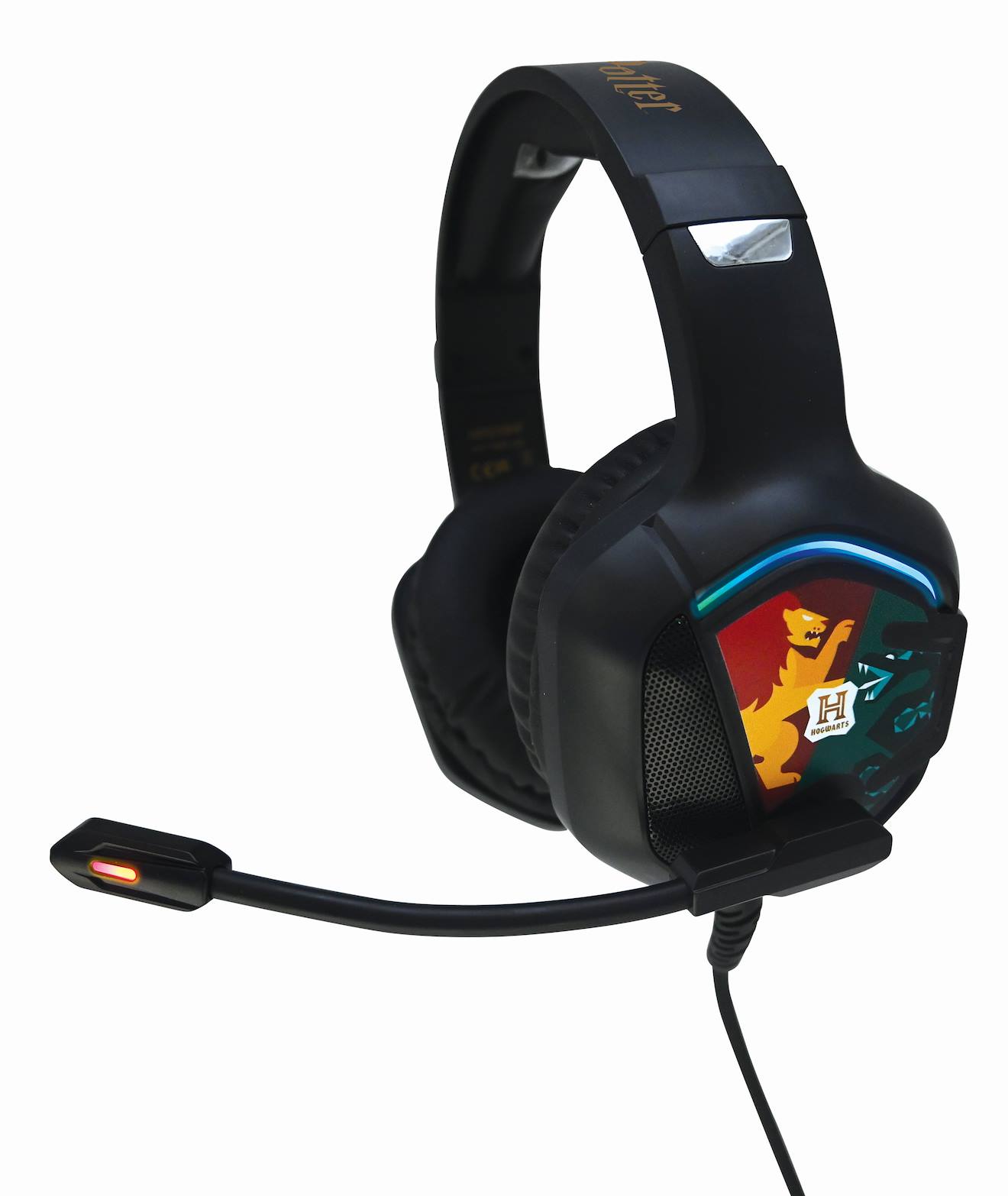 Casque gaming filaire lumineux Harry Potter multicolore