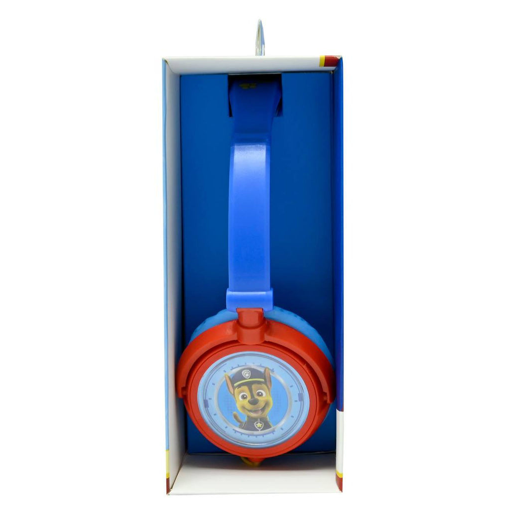 Casque stéréo filaire pliable Pat' Patrouille pour enfants avec limitation de volume d'écoute multicolore