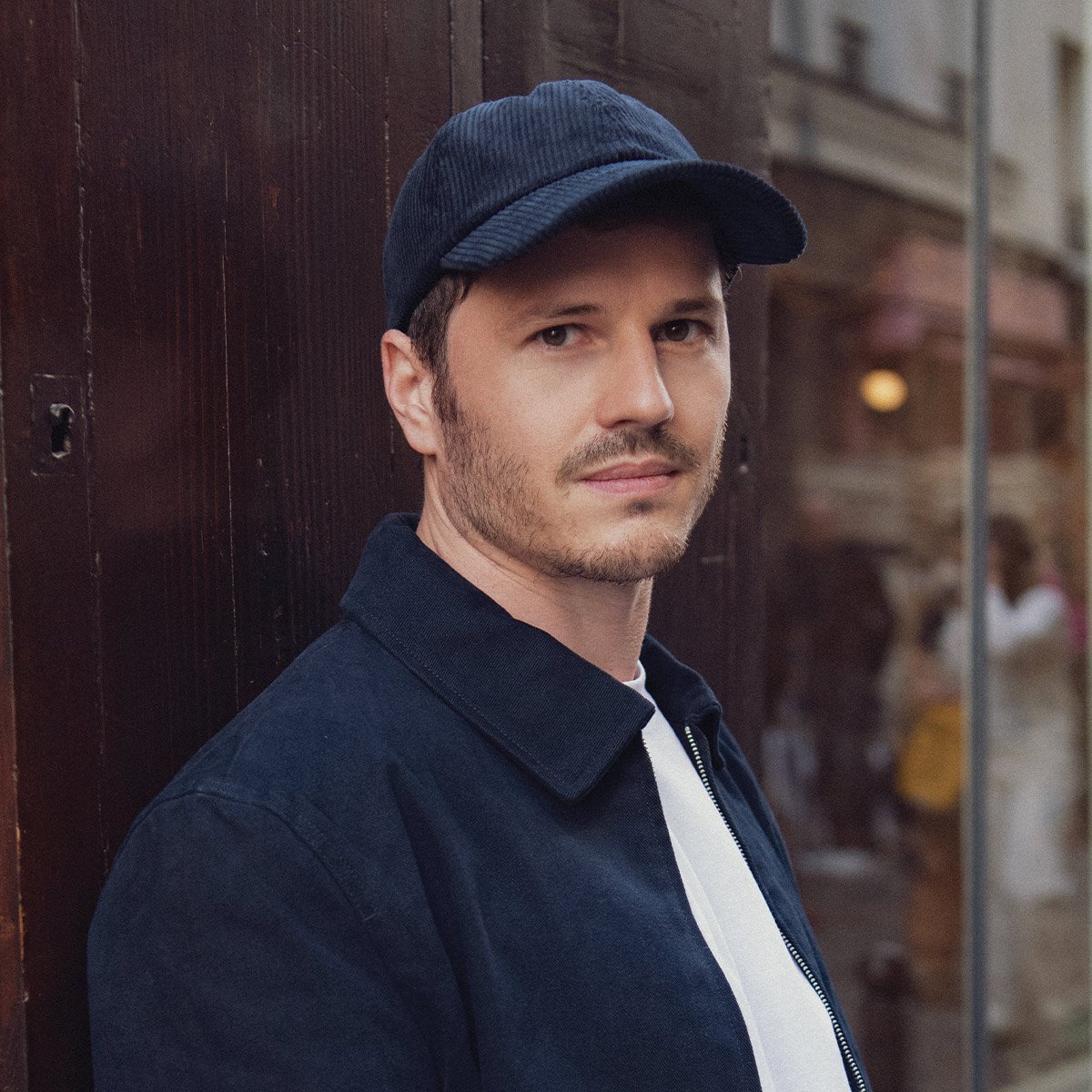 Casquette velours côtelé homme
