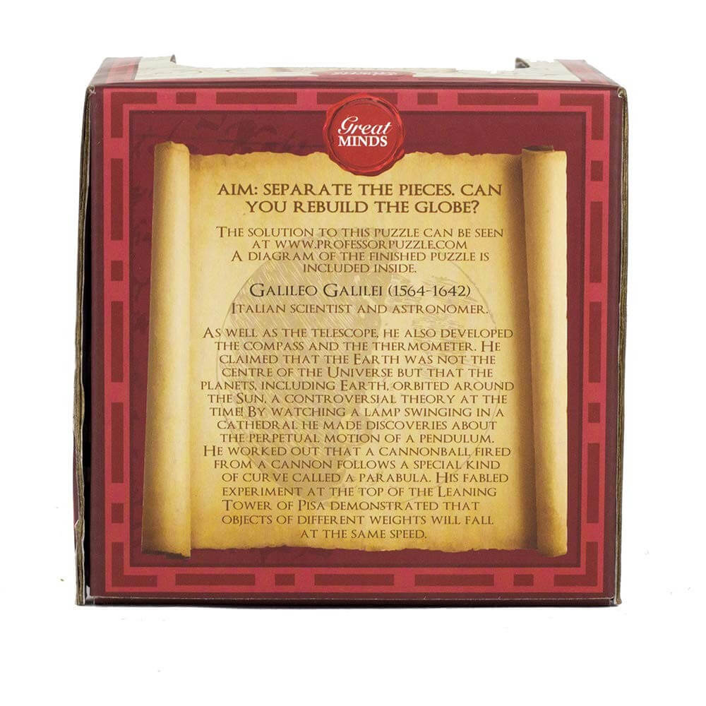 Casse-Tête Globe Galilée - Casse-Tête Professor Puzzle