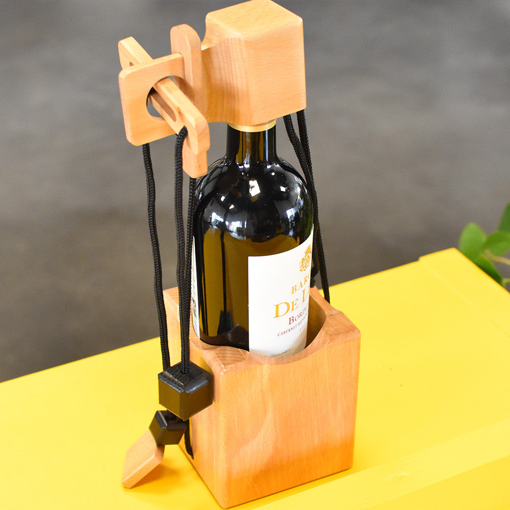 Casse-Tête avec Bouteille de Vin incluse - Casse-Tête