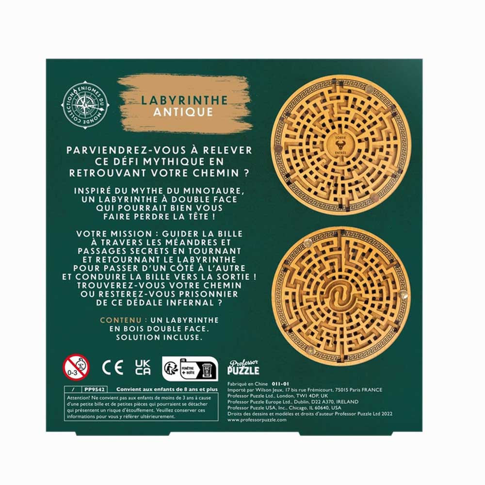 Casse-Tête Labyrinthe Antique - Casse-Tête