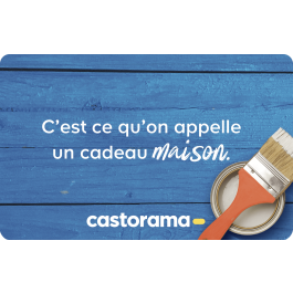 E-carte cadeau Castorama