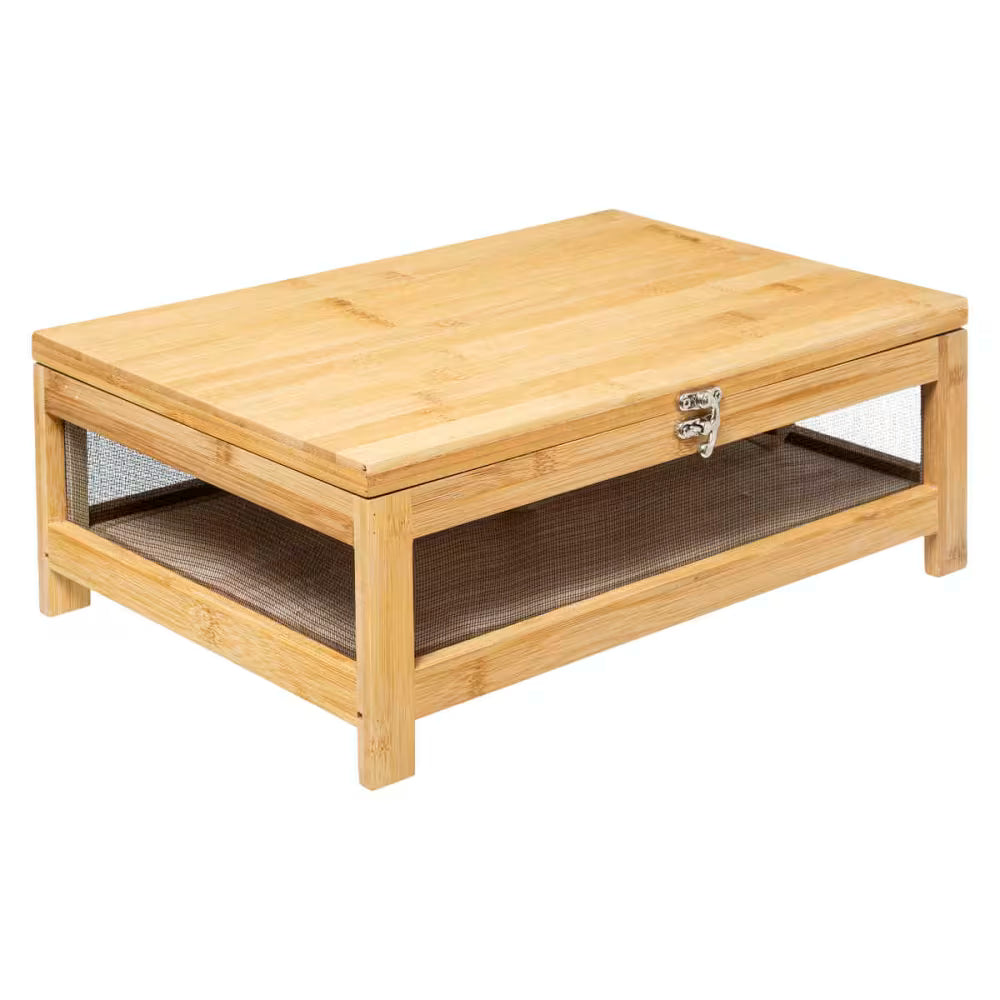 Cave à fromage en bambou plateau