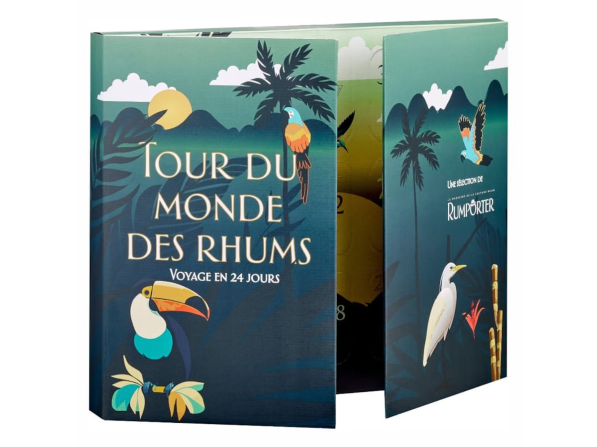 Calendrier de l'Avent Le Tour du Monde des Rhums 2026 Rumporter