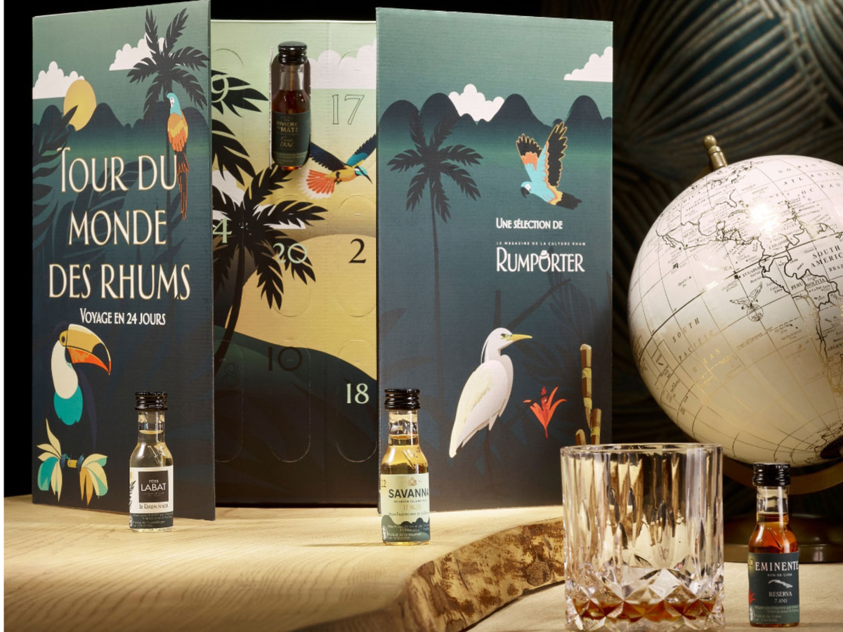 Calendrier de l'Avent Le Tour du Monde des Rhums 2026 Rumporter