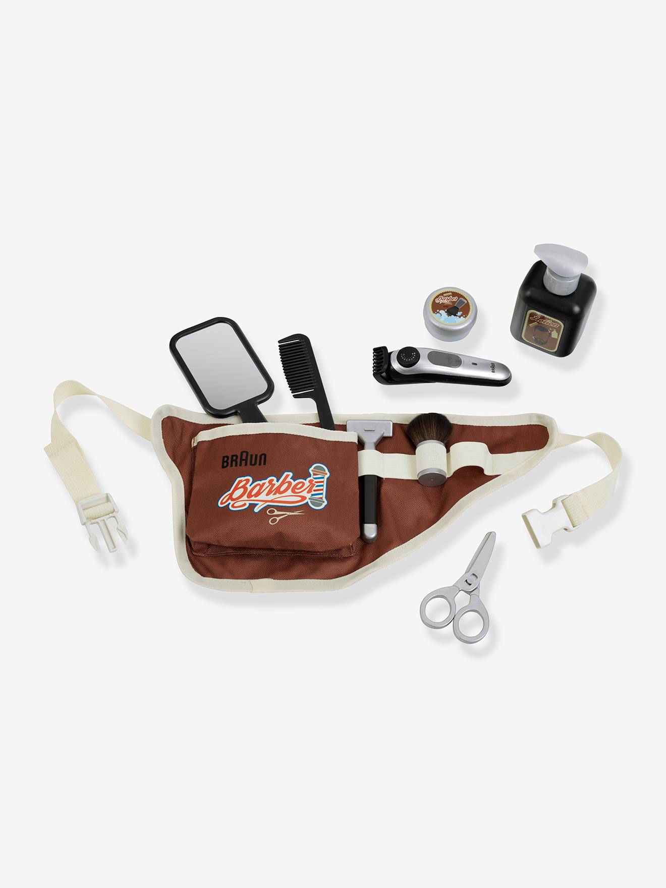 Ceinture barbier avec accessoires multicolore