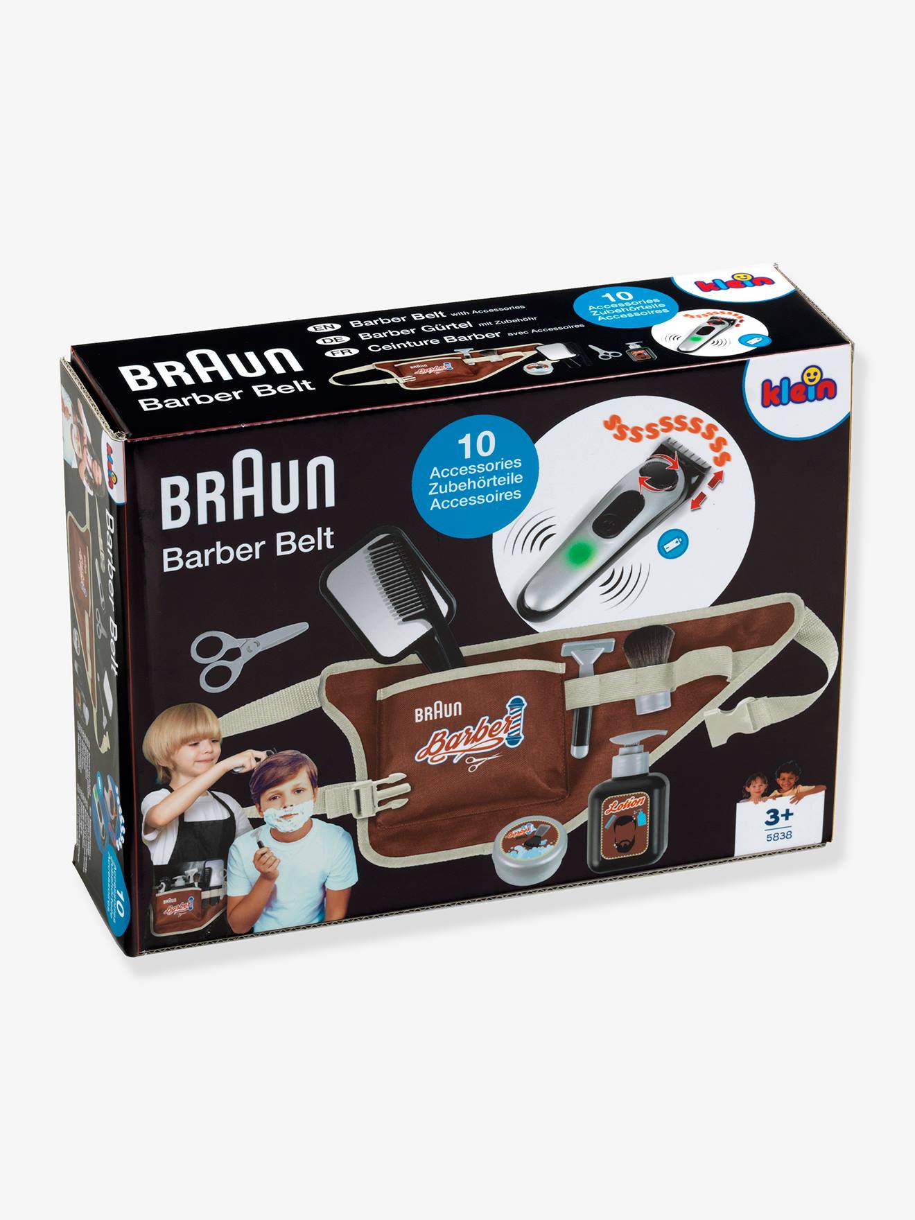 Ceinture barbier avec accessoires multicolore